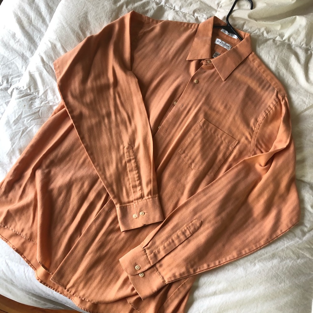 VanHuesen button down dress shirt.